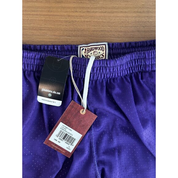 NEW Women's XL Utah Jazz NBA Mitchell & Ness x Hardwood Classics shorts MSRP $80 - Picture 2 of 5